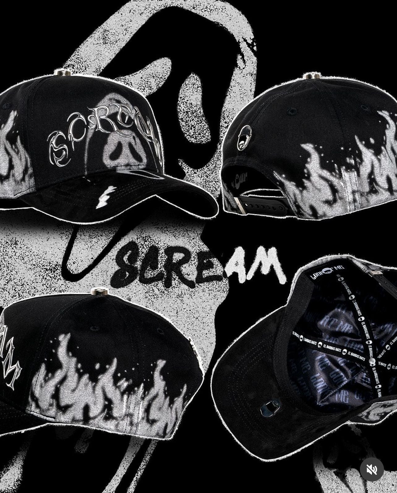BARBAS HATS “SCREAM”