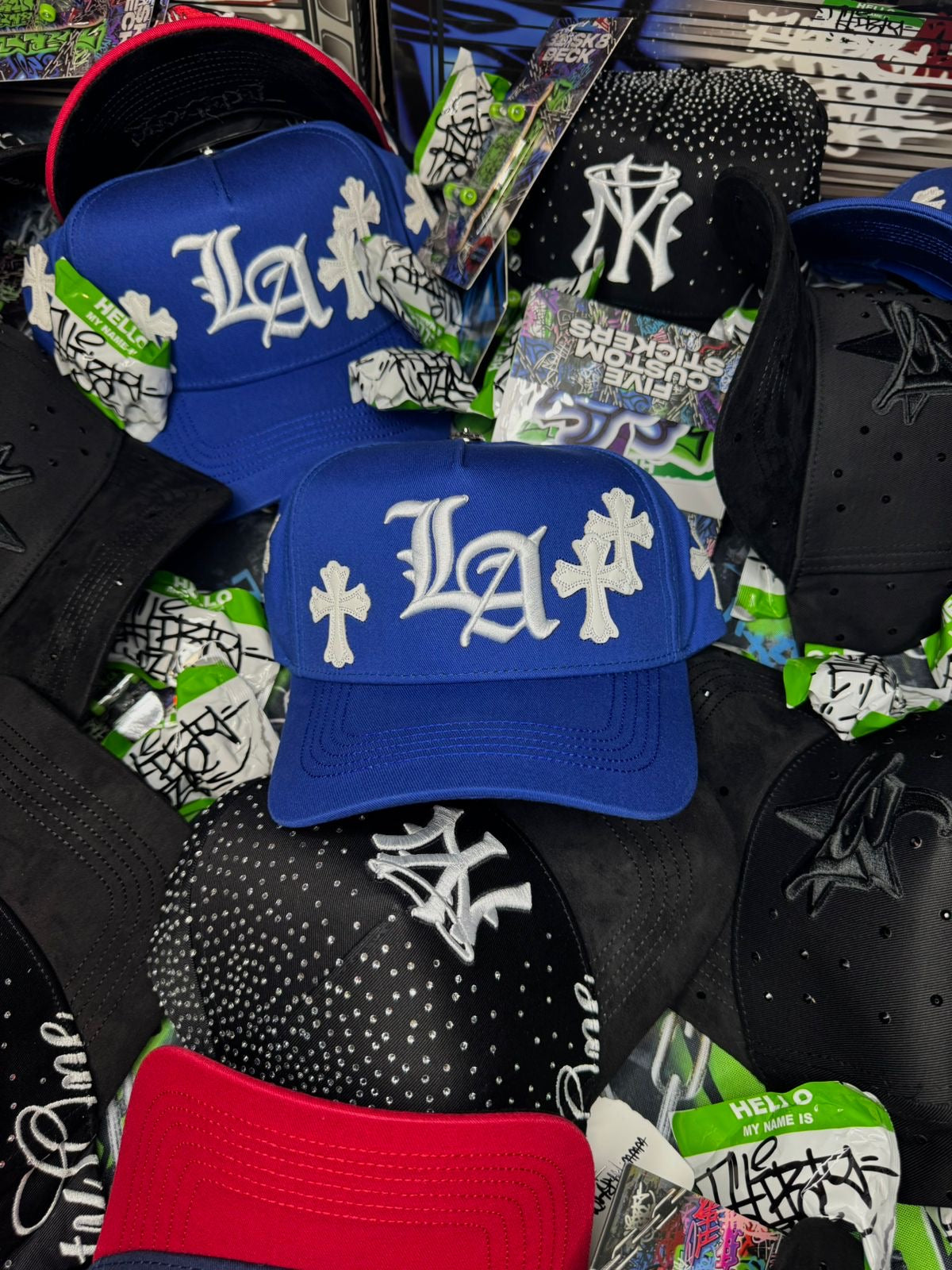 31 HATS “CHROME BLUE”