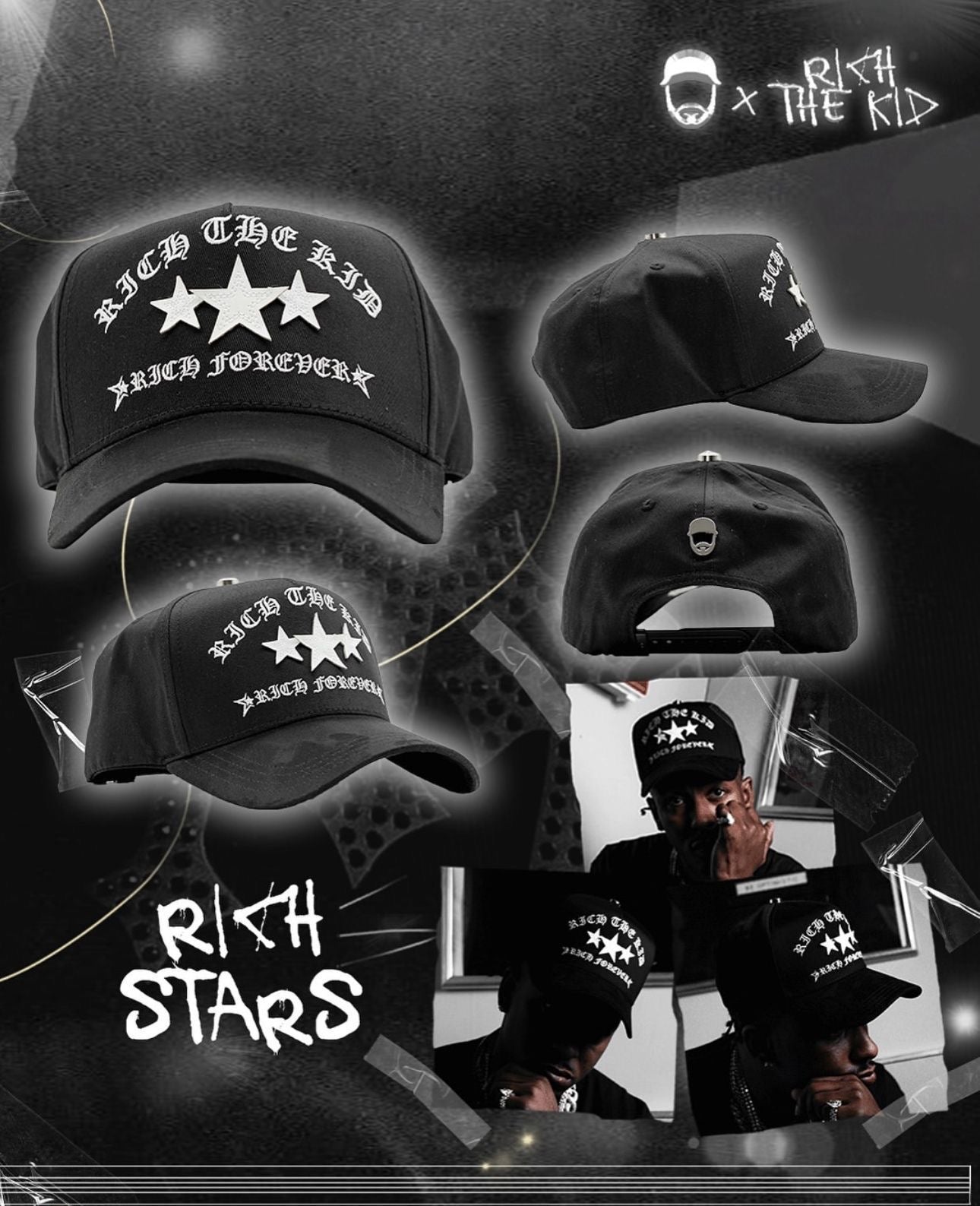 BARBAS HATS “RICH THE KID”