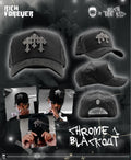 BARBAS HATS “CHROME BLACK”