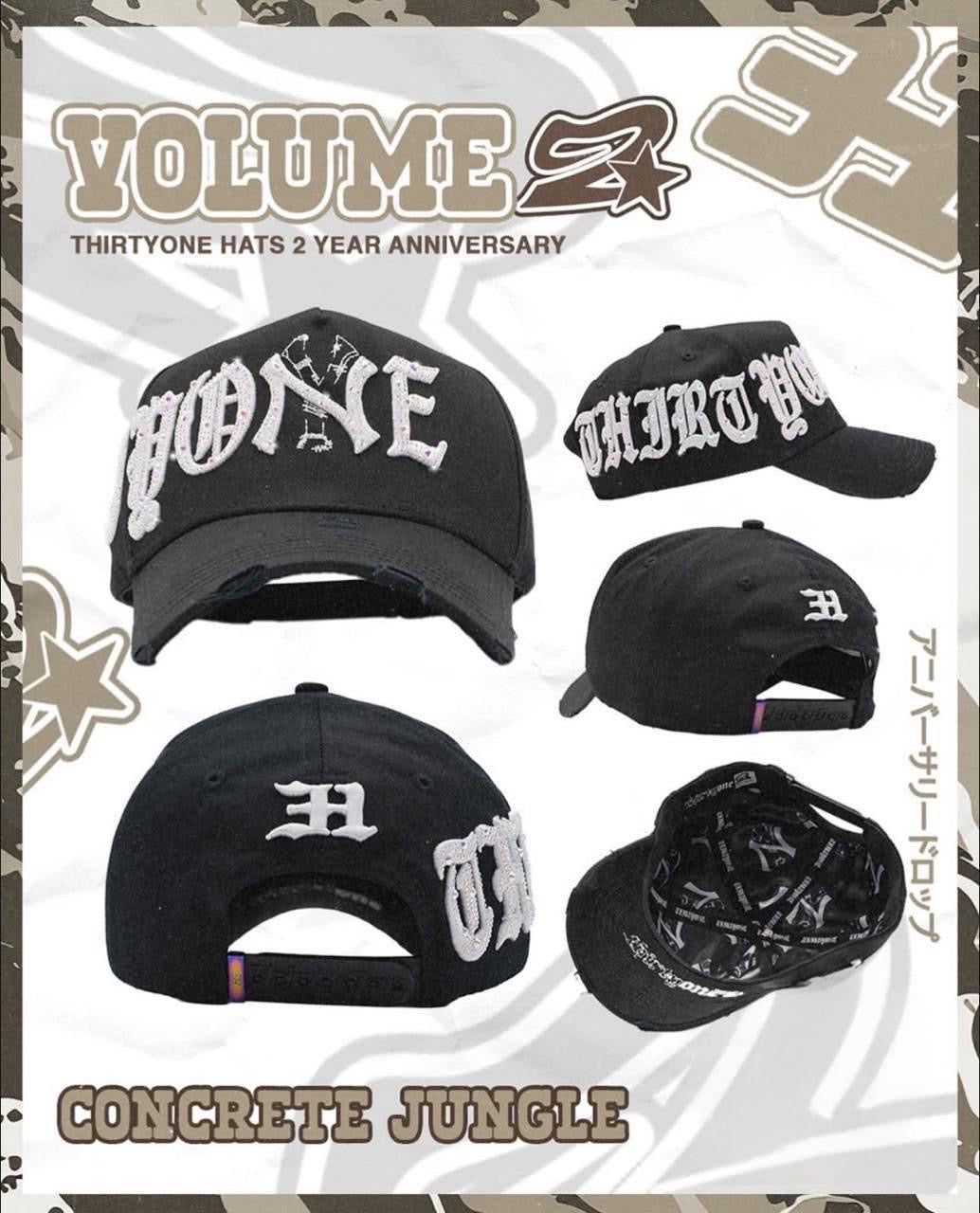 31 HATS “CONCRET”